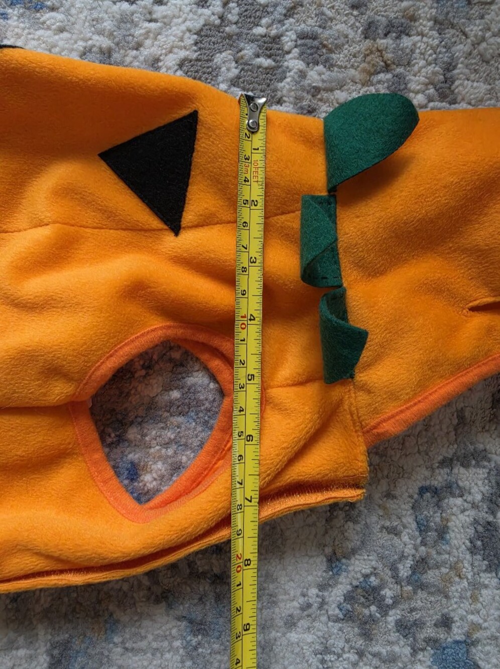 ๐Pumpkin Dog Costume Halloween Jack-O-Lantern Outfit๐ค - Picture 11 of 12
